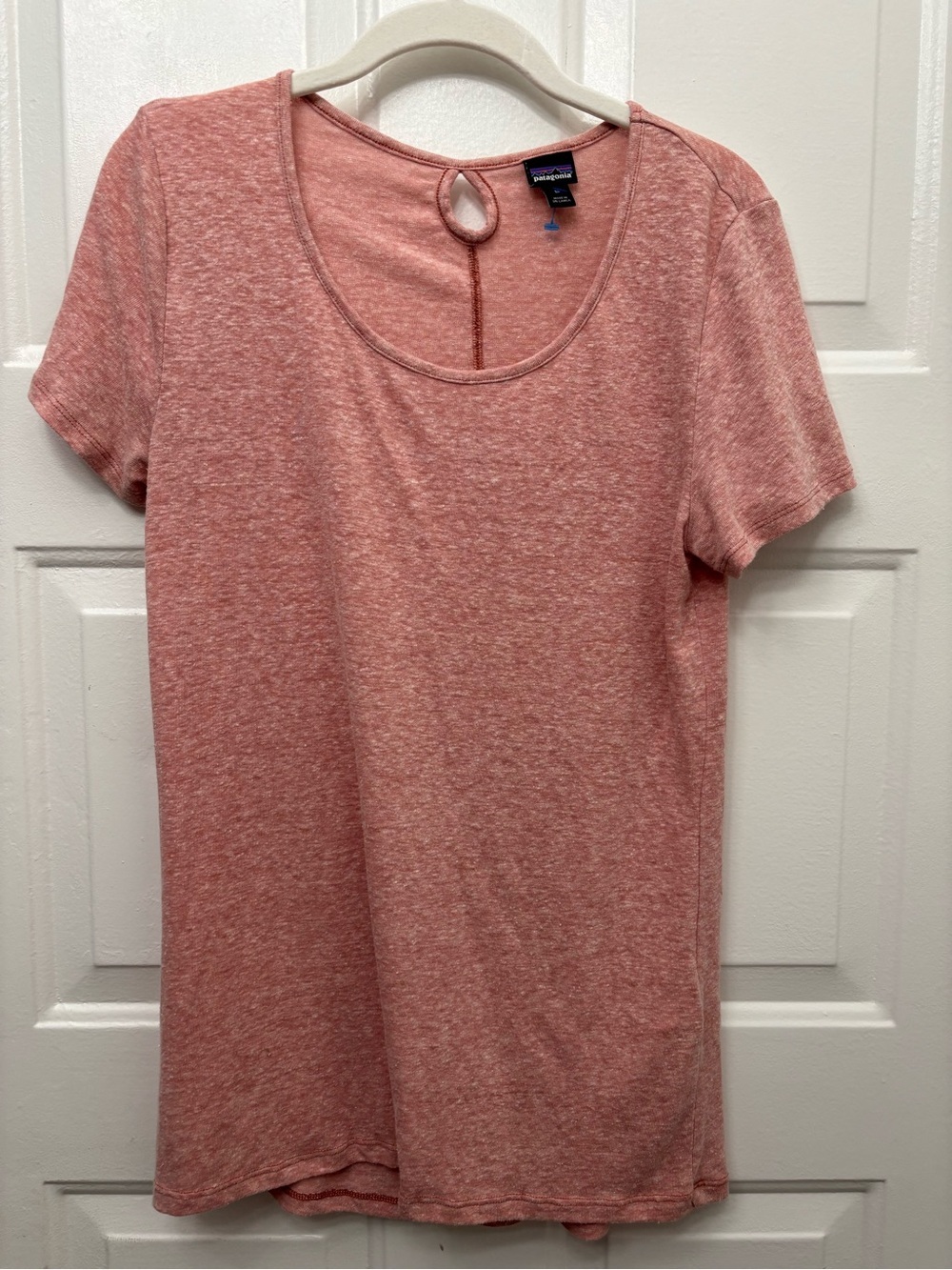 Patagonia Heathered Rose Short-Sleeve Scoop Tee